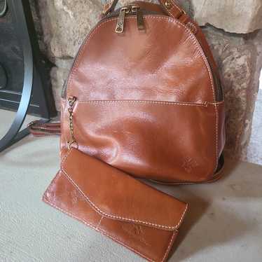 Patricia Nash leather backpack - image 1