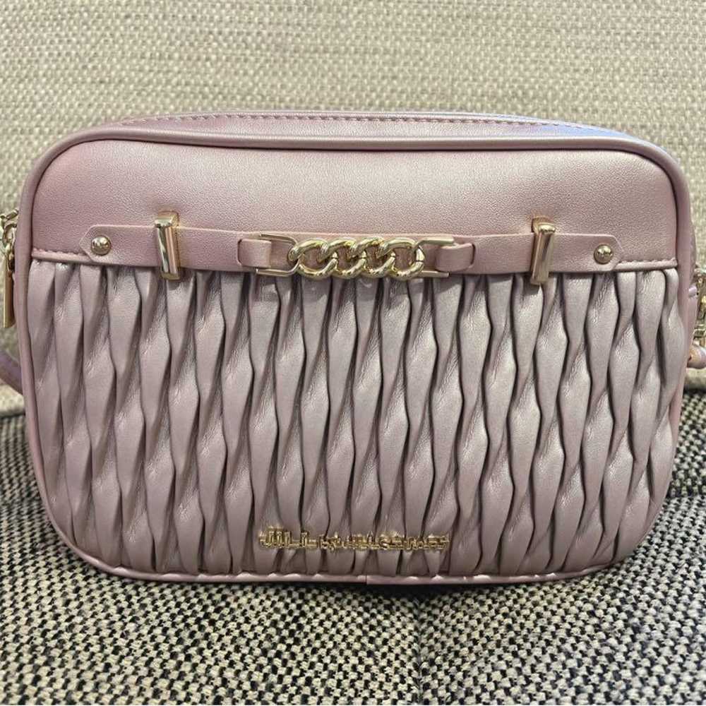 JILL by JILL STUART Puffy Pochette Metallic Pink - image 1