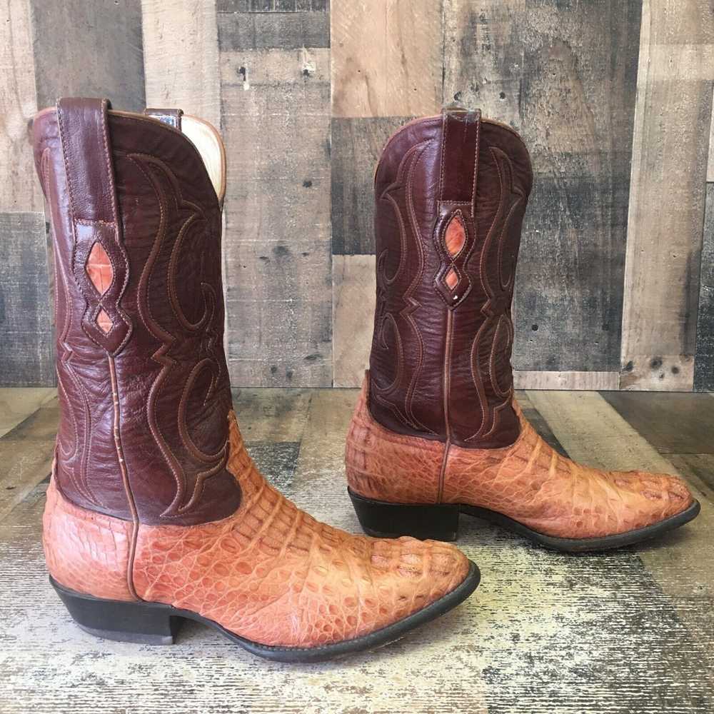 Los Altos Boots Los Altos Vintage Caiman Western … - image 12