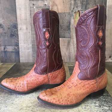 Los Altos Boots Los Altos Vintage Caiman Western … - image 1