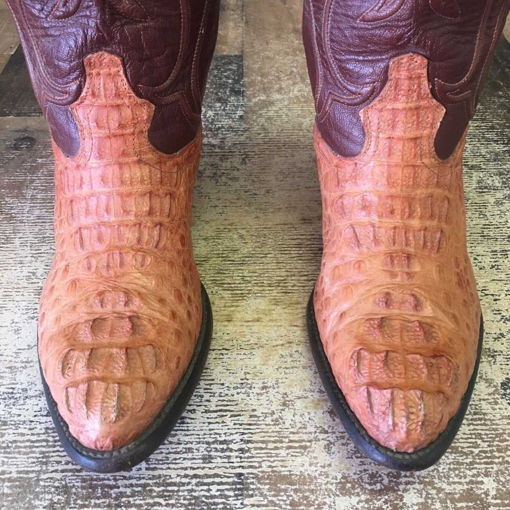 Los Altos Boots Los Altos Vintage Caiman Western … - image 6