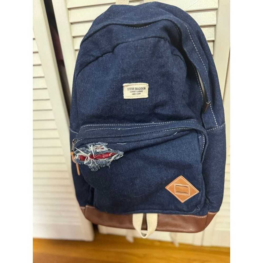 Steve Madden Denim Backpack - image 3