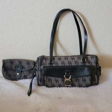 Dooney and Bourke handbags gray and black