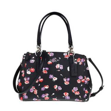 Coach 2way Carry-All Wildflower Black