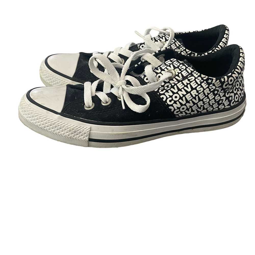 Converse Converse Womens Size 7 Black White Shoes… - image 1