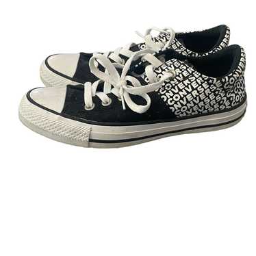 Converse Converse Womens Size 7 Black White Shoes… - image 1