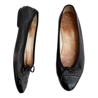 Chanel Leather ballet flats