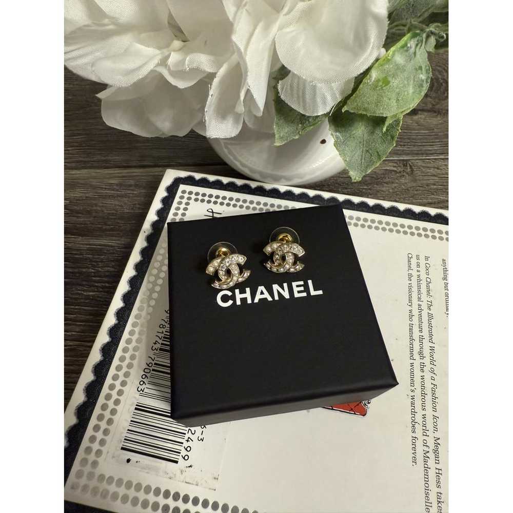 Chanel Cc earrings - image 2