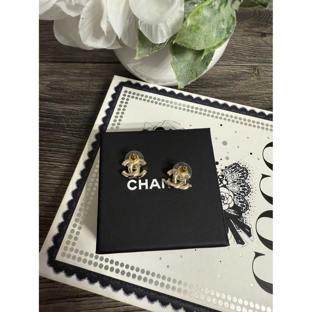 Chanel Cc earrings - image 8