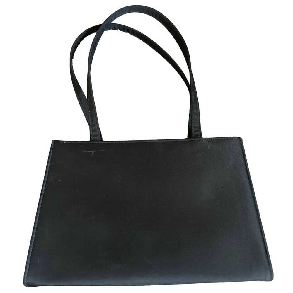 Kate Spade Classic Black Nylon Satin Tote Purse L… - image 2