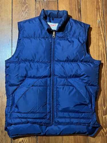 古着 80s DOWN ET PLUME by schott down vest Schott down et plume - Gem
