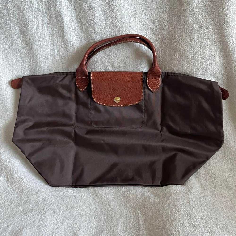 Longchamp Le Pliage tote bag in brown - image 2