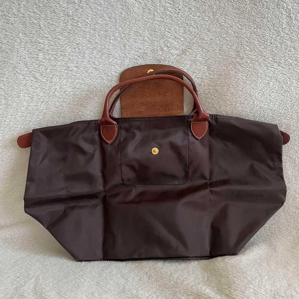 Longchamp Le Pliage tote bag in brown - image 3