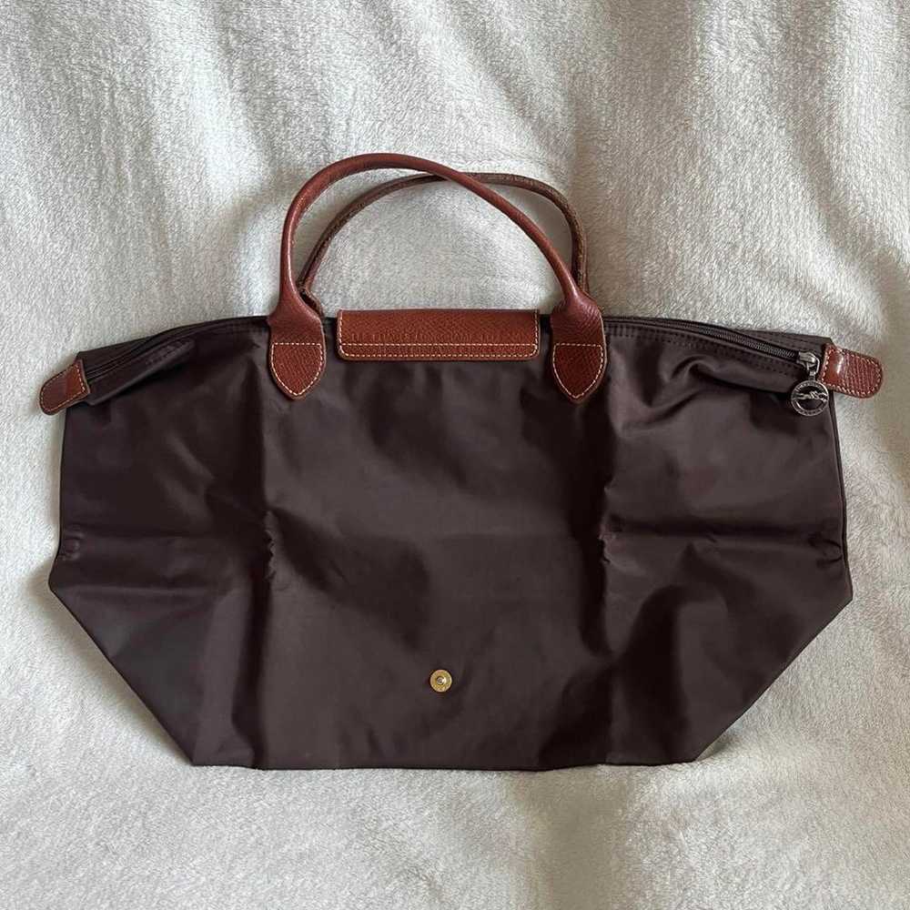 Longchamp Le Pliage tote bag in brown - image 4