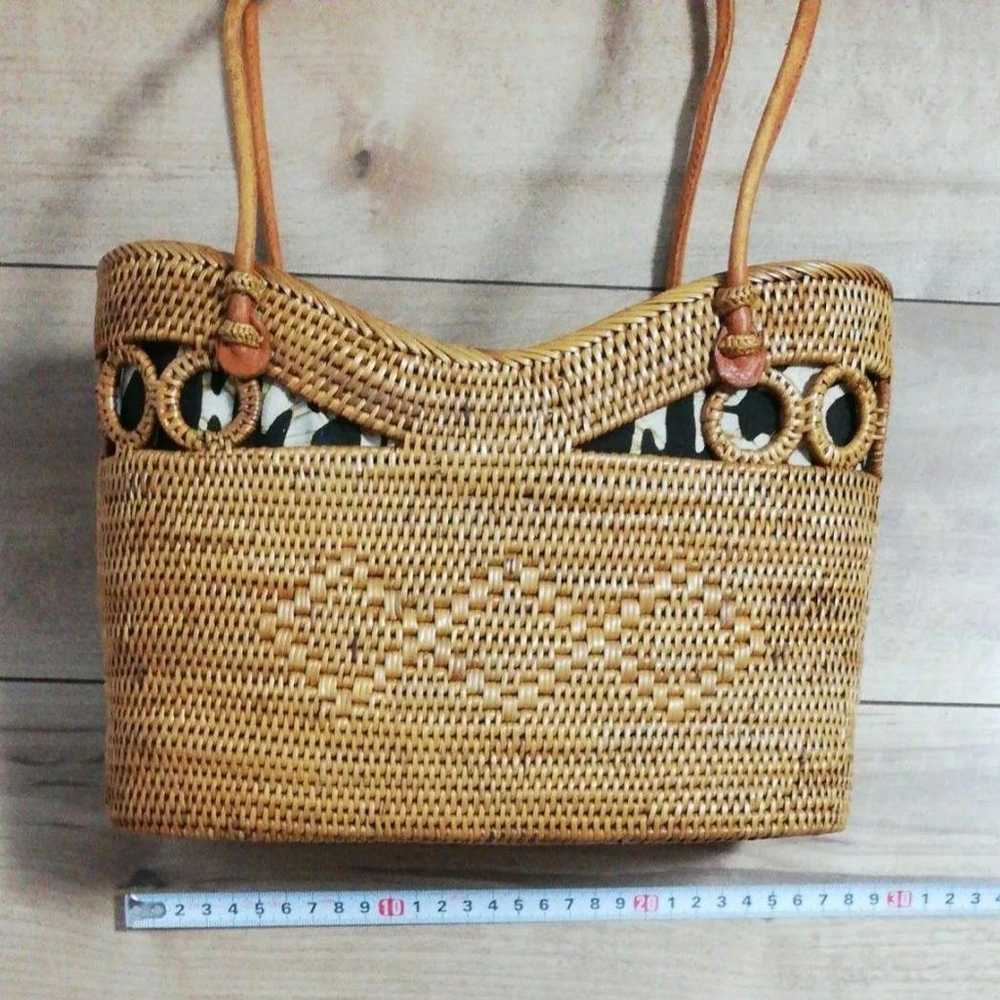 Basket bag, Bali, Ata bag. - image 6