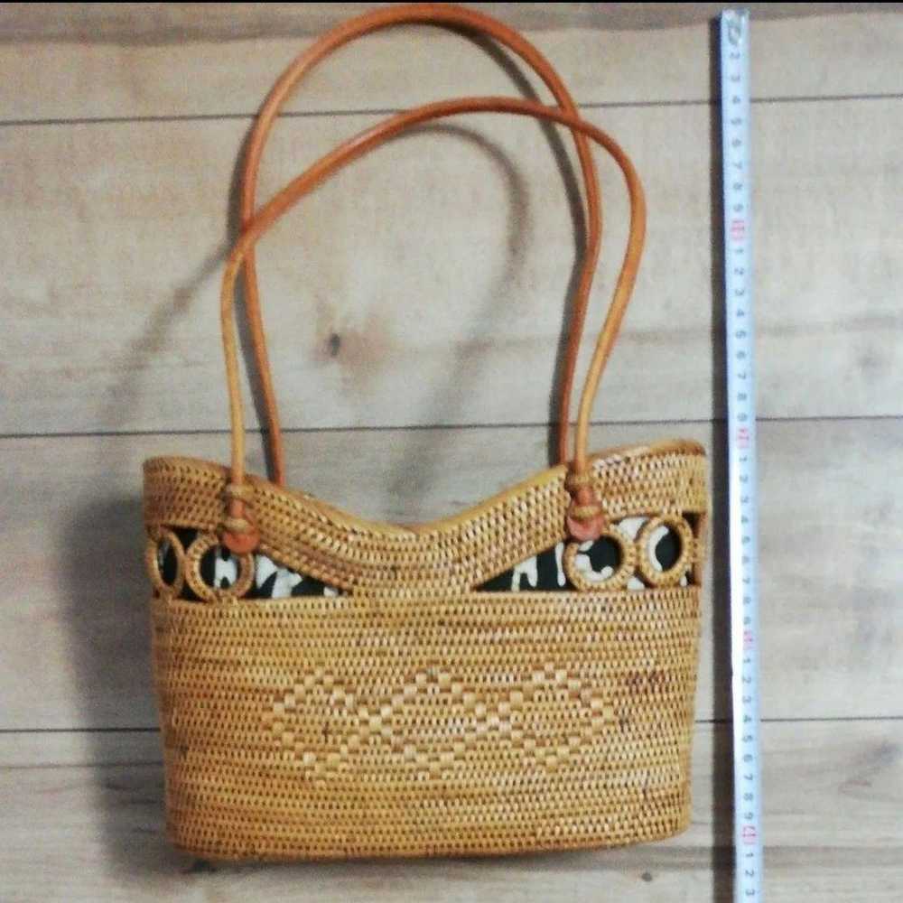 Basket bag, Bali, Ata bag. - image 7