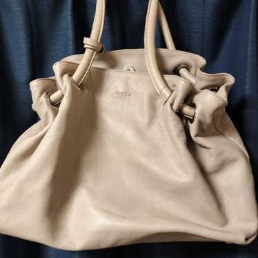 FURLA Beige Leather Handbag