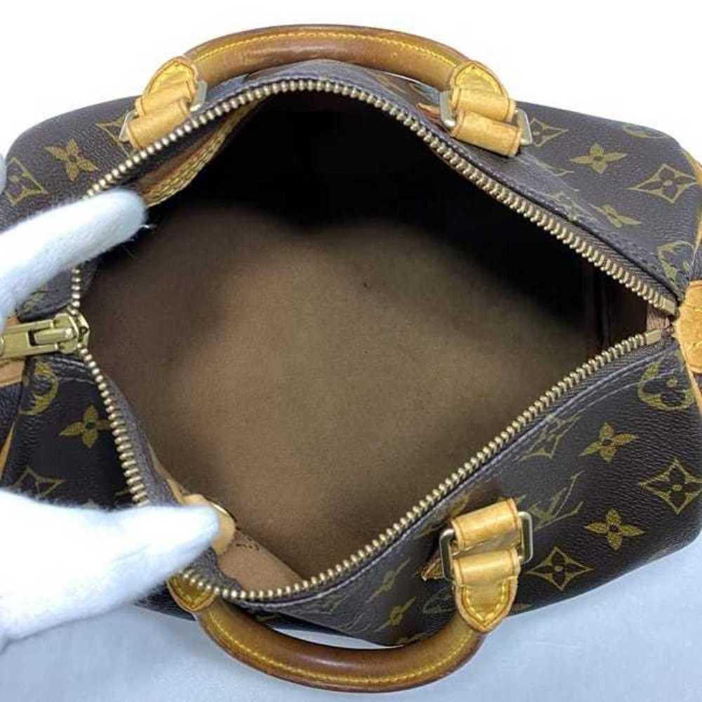 Louis Vuitton Speedy 25 Brown Canvas Handbag (Pre… - image 5