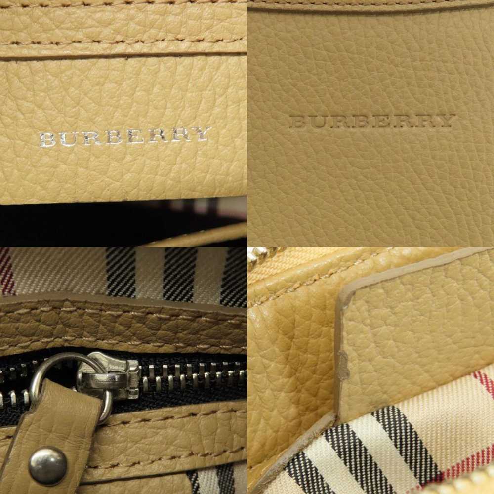 Burberry Nova Check Beige Leather Shoulder Bag (P… - image 6