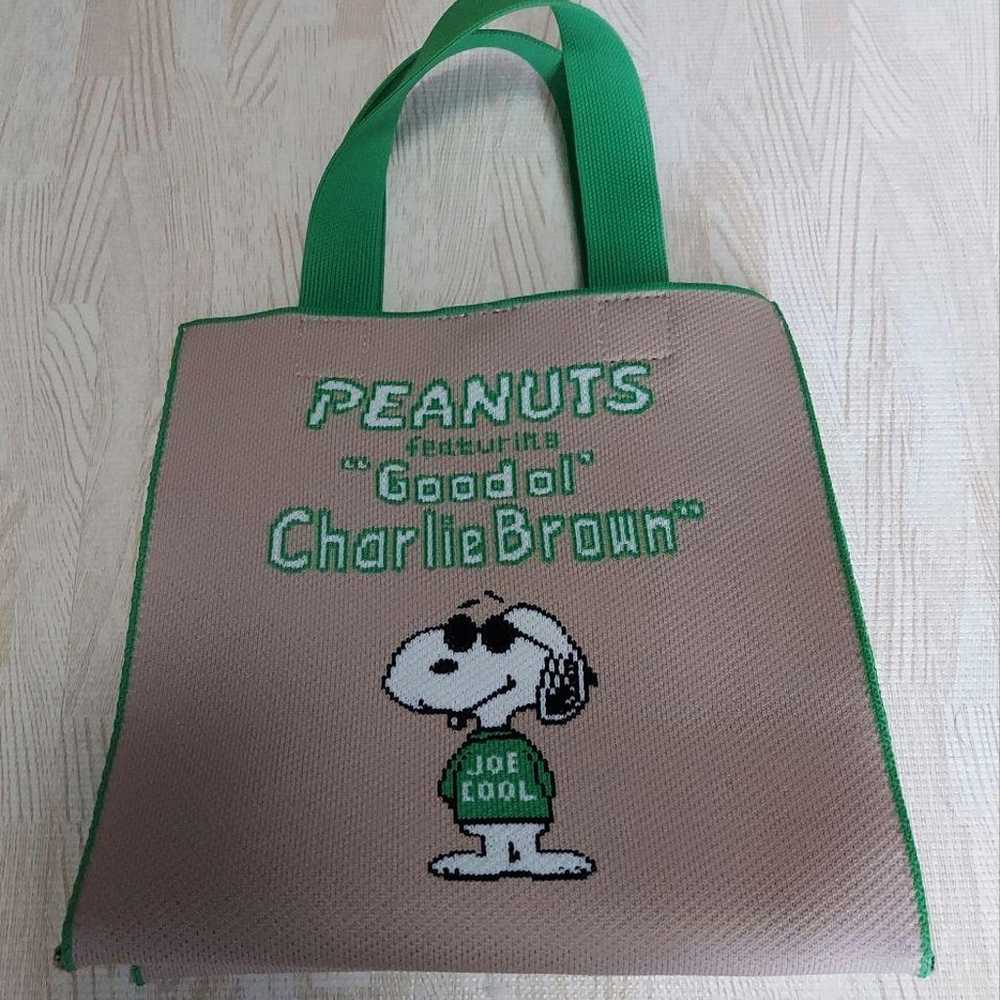 Peanuts Snoopy tote bag, Cubic Bag M, brand new, … - image 1