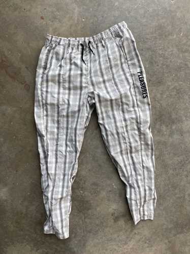 Pleasures Pleasures Now Plaid Logo Beach Joggers S