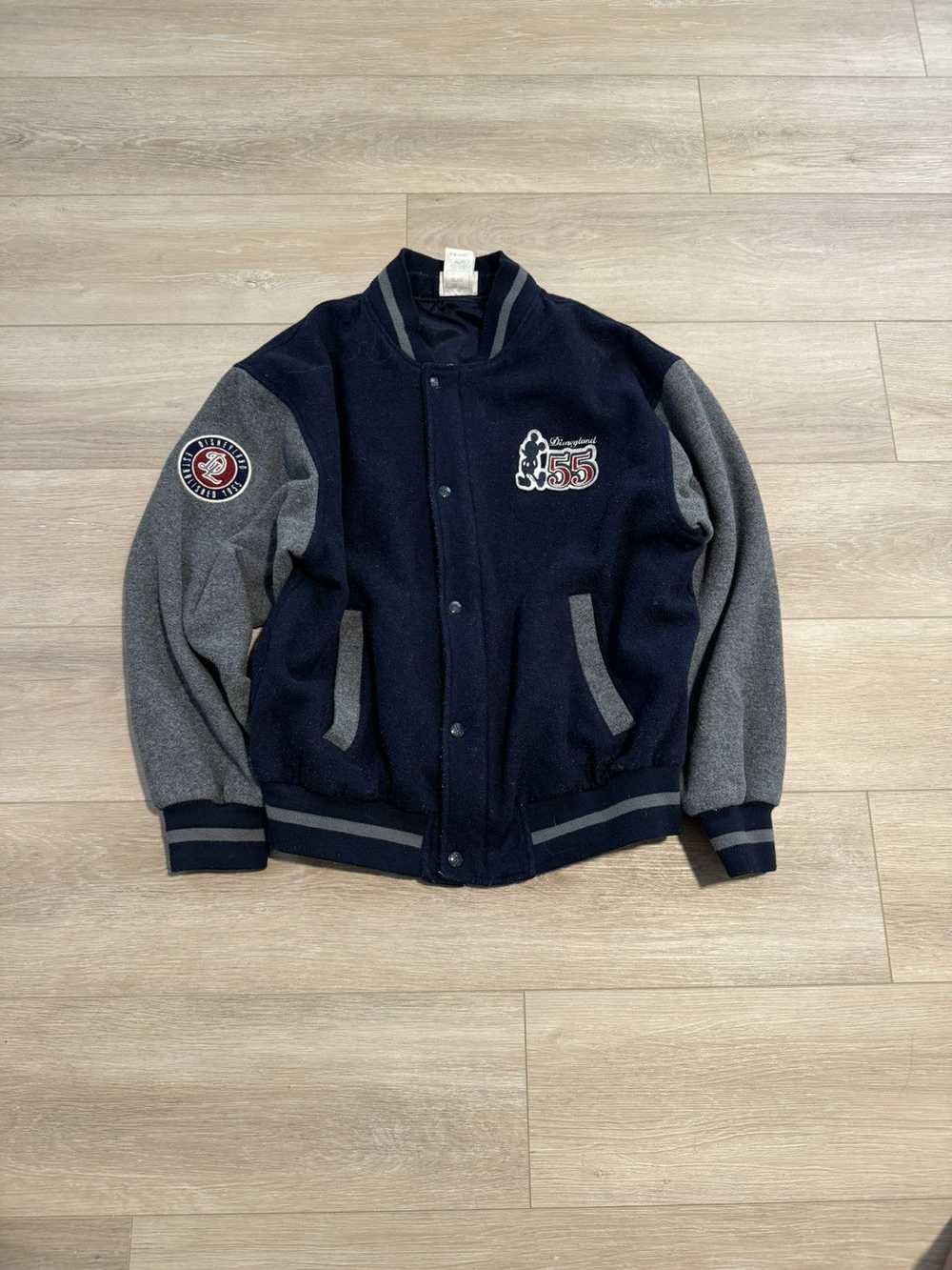 Disney × Vintage Rare Vintage Disney ‘55 Varsity … - image 1