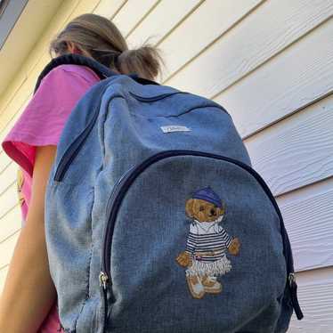 Polo Ralph Lauren USA Blue Backpack for girls/wom… - image 1