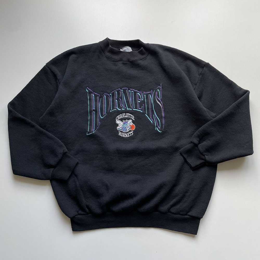 NBA × Rare × Vintage Vintage 90s Charlotte Hornet… - image 1