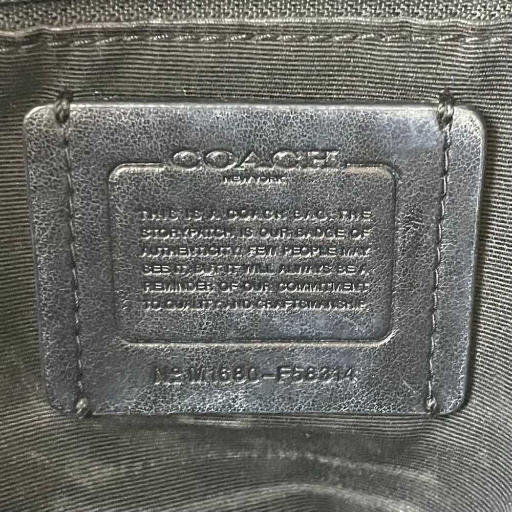 Coach Backpack Signature Leather Brown x Black - image 10