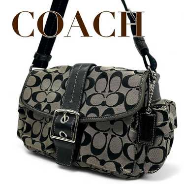 COACH Shoulder Bag S99 Leather 6835 Soho