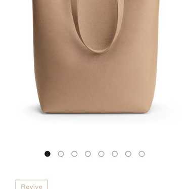 Cuyana Tall Leather Structured Tote Blush - image 1