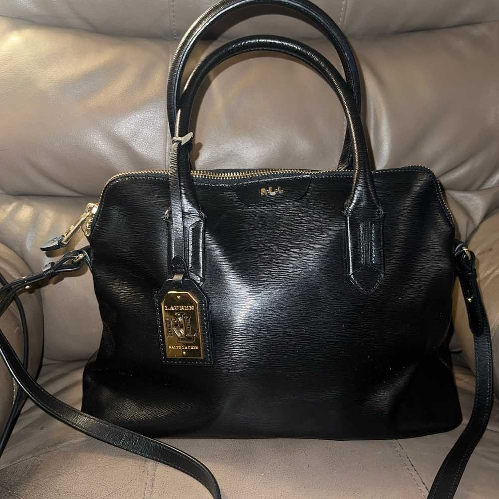 Ralph Lauren Leather Satchel - image 1