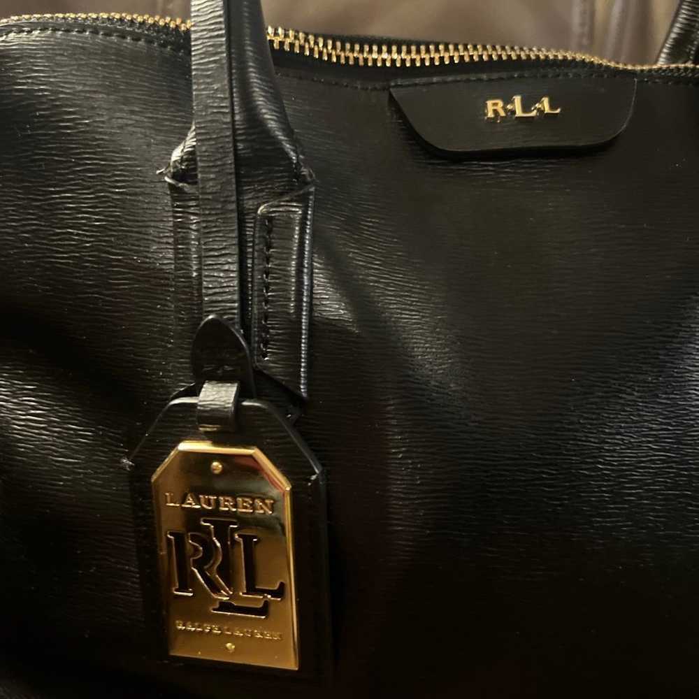 Ralph Lauren Leather Satchel - image 2