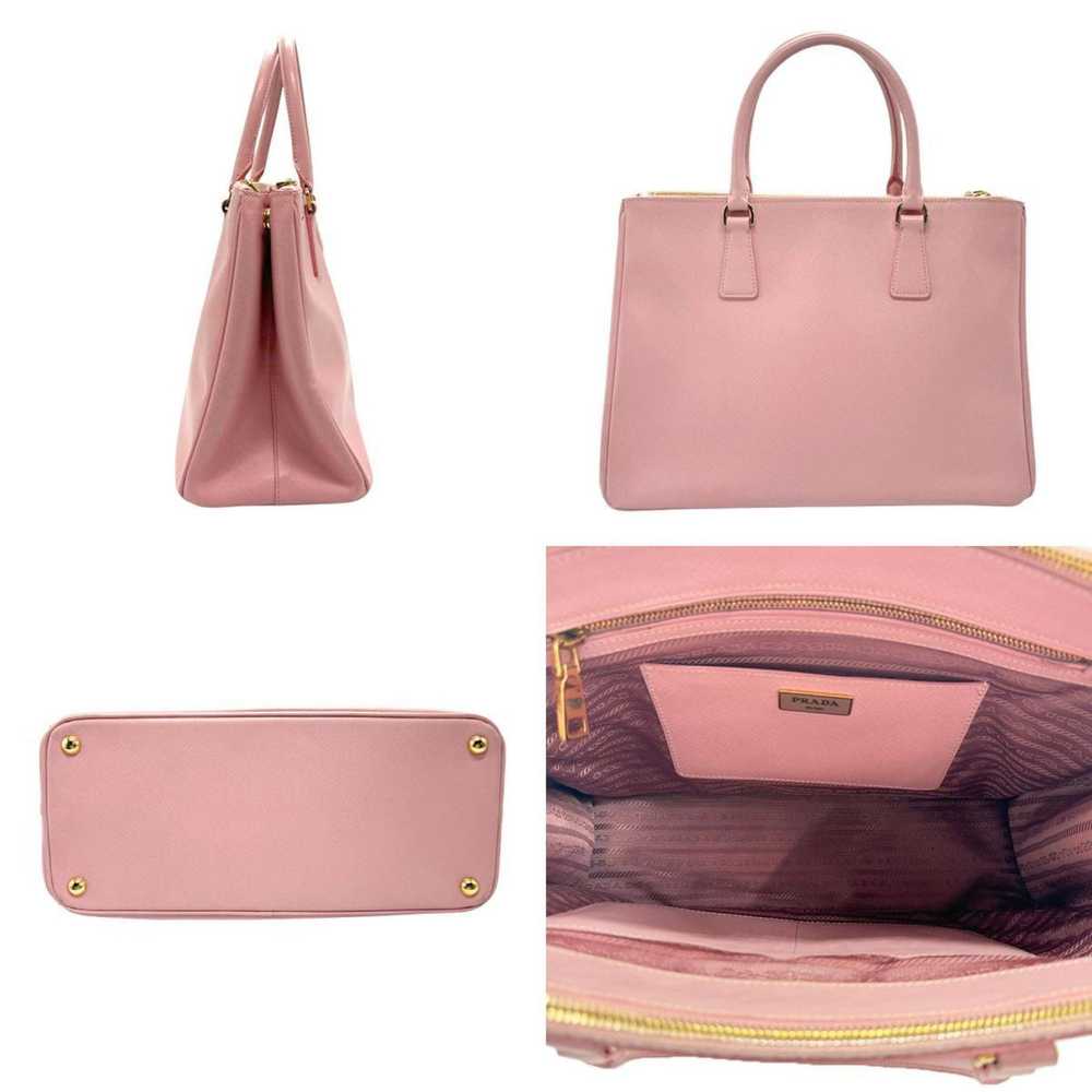 Prada Galleria Pink Leather Handbag (Pre-Owned) - image 2