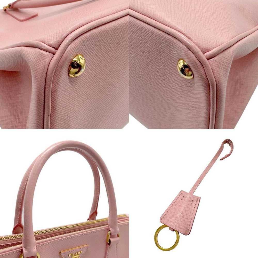 Prada Galleria Pink Leather Handbag (Pre-Owned) - image 3