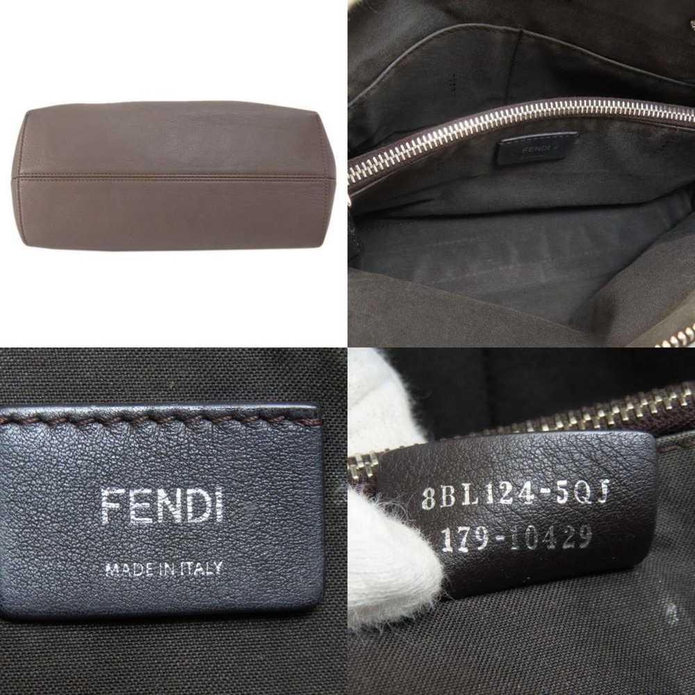 Fendi By The Way Medium Grey Leather Handbag (Pre… - image 4