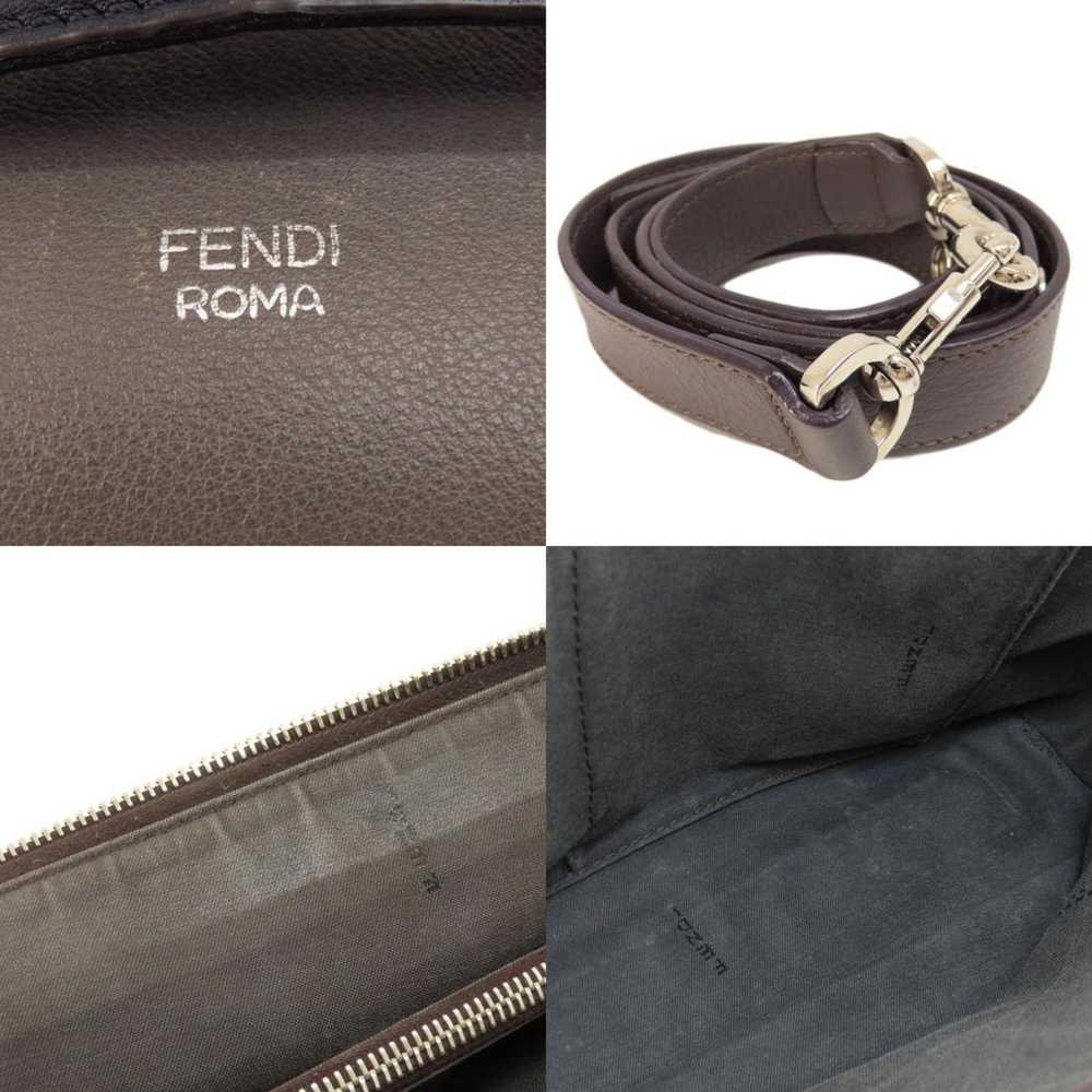 Fendi By The Way Medium Grey Leather Handbag (Pre… - image 5