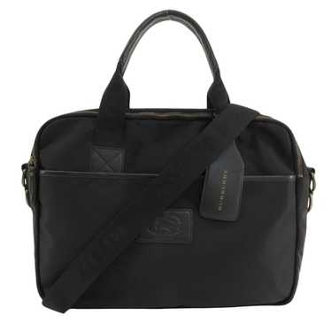 Burberry Nova Check Black Synthetic Briefcase Bag… - image 1