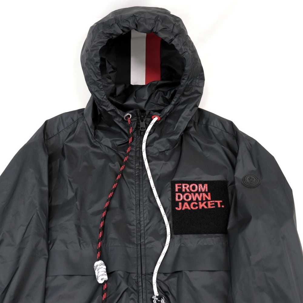 MONCLER coat 100% nylon Black, Red mens Used Auth… - image 3