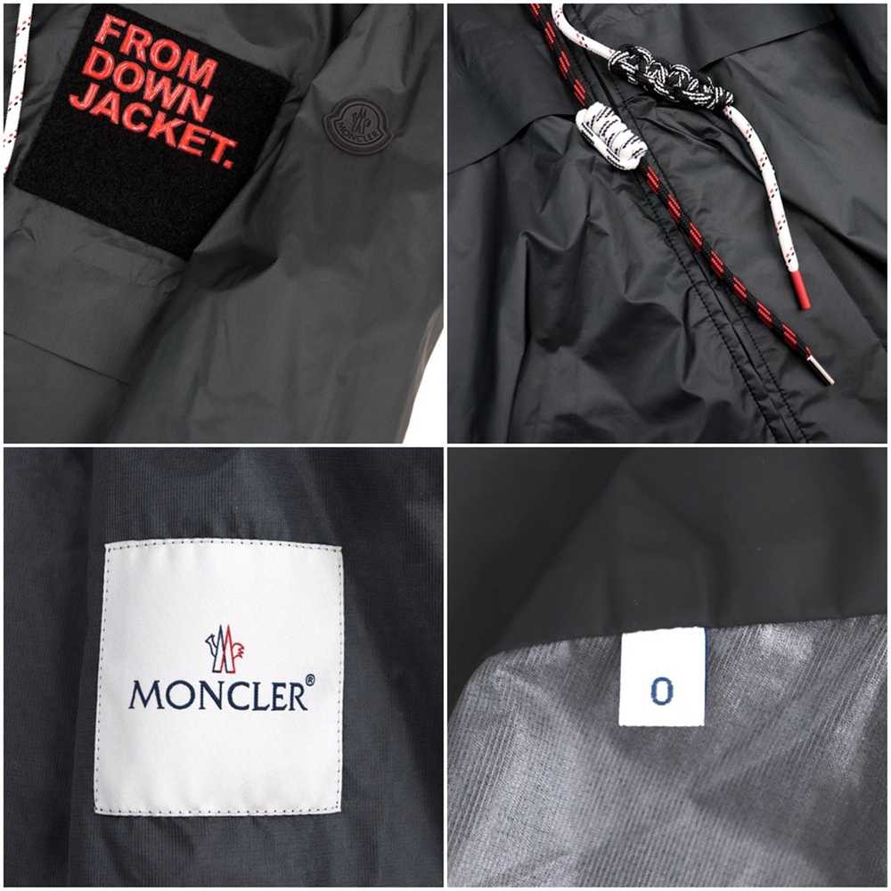 MONCLER coat 100% nylon Black, Red mens Used Auth… - image 5