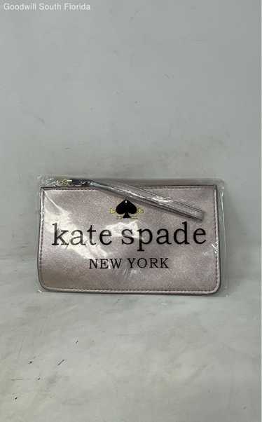 Kate Spade New York Womens Shimmer Pink Leather Wr