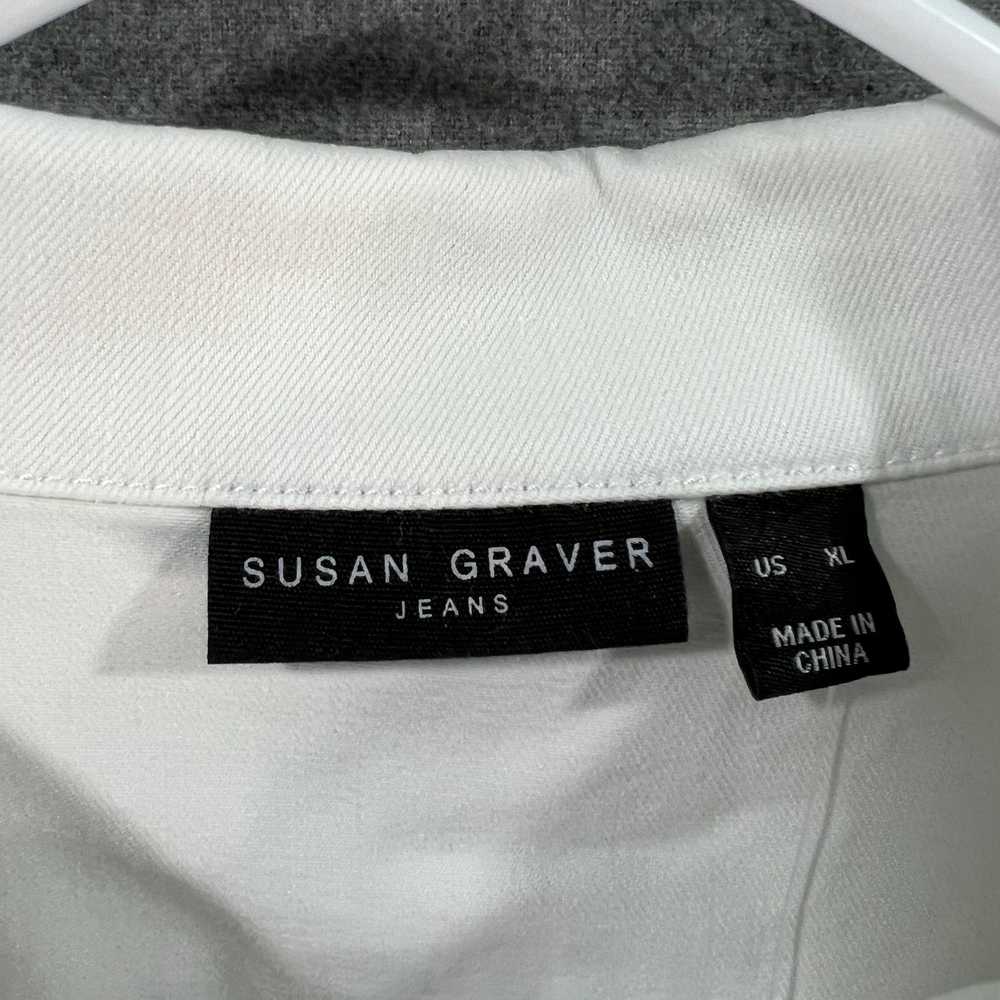 Other Susan Graver Stretch Denim Size X-Large Whi… - image 4