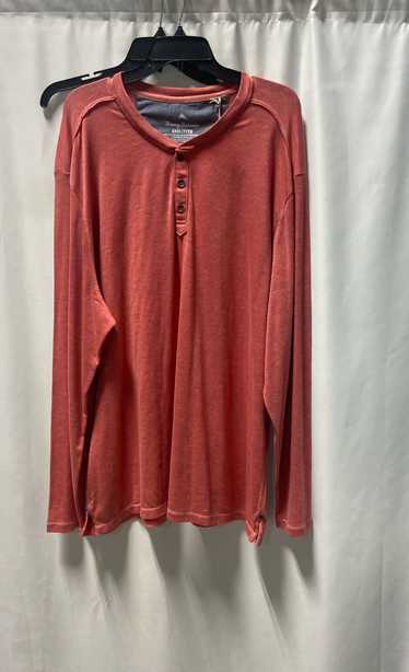 NWT Tommy Bahama Mens Red Sail Oahu Shores Henley 