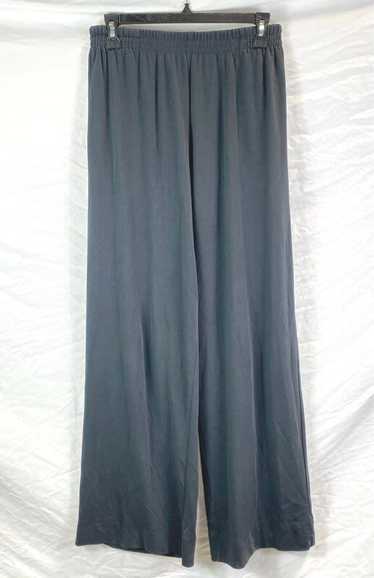 Eskandar Women Black Wide Leg Pants Sz 1