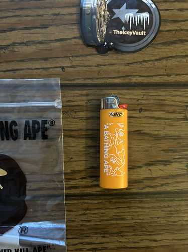 Bape Bape Orange Camo Lighter - image 1