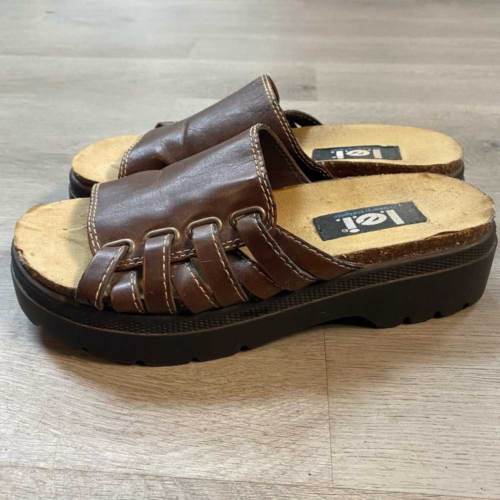 Vintage Y2K LEI Womens Chunky Platform Carole Bro… - image 3