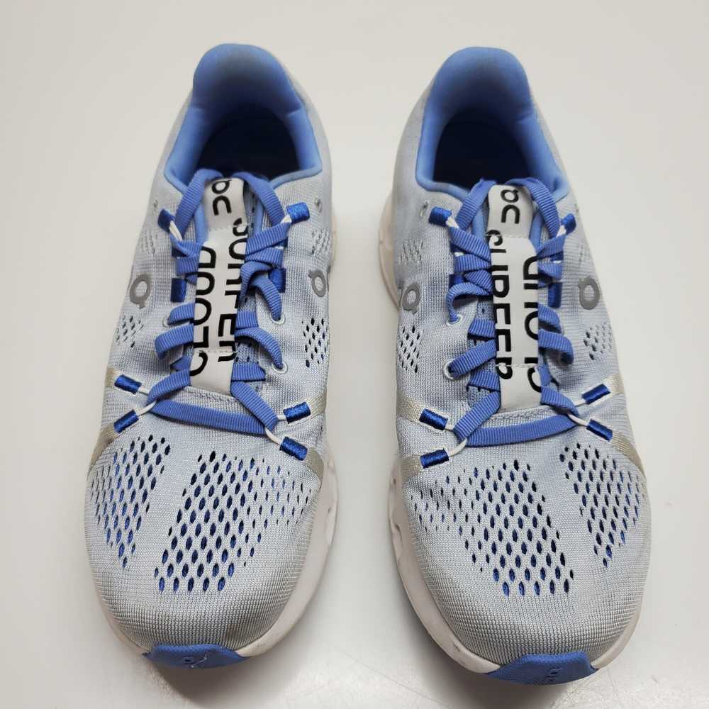 WOMEN'S ON CLOUDSURFER PERWINKLE/GREY MESH RUNNIN… - image 3