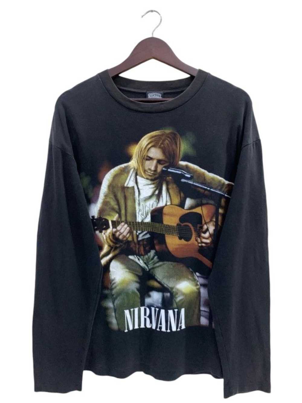 Kurt Cobain × Nirvana × Vintage Vintage Nirvana A… - image 1