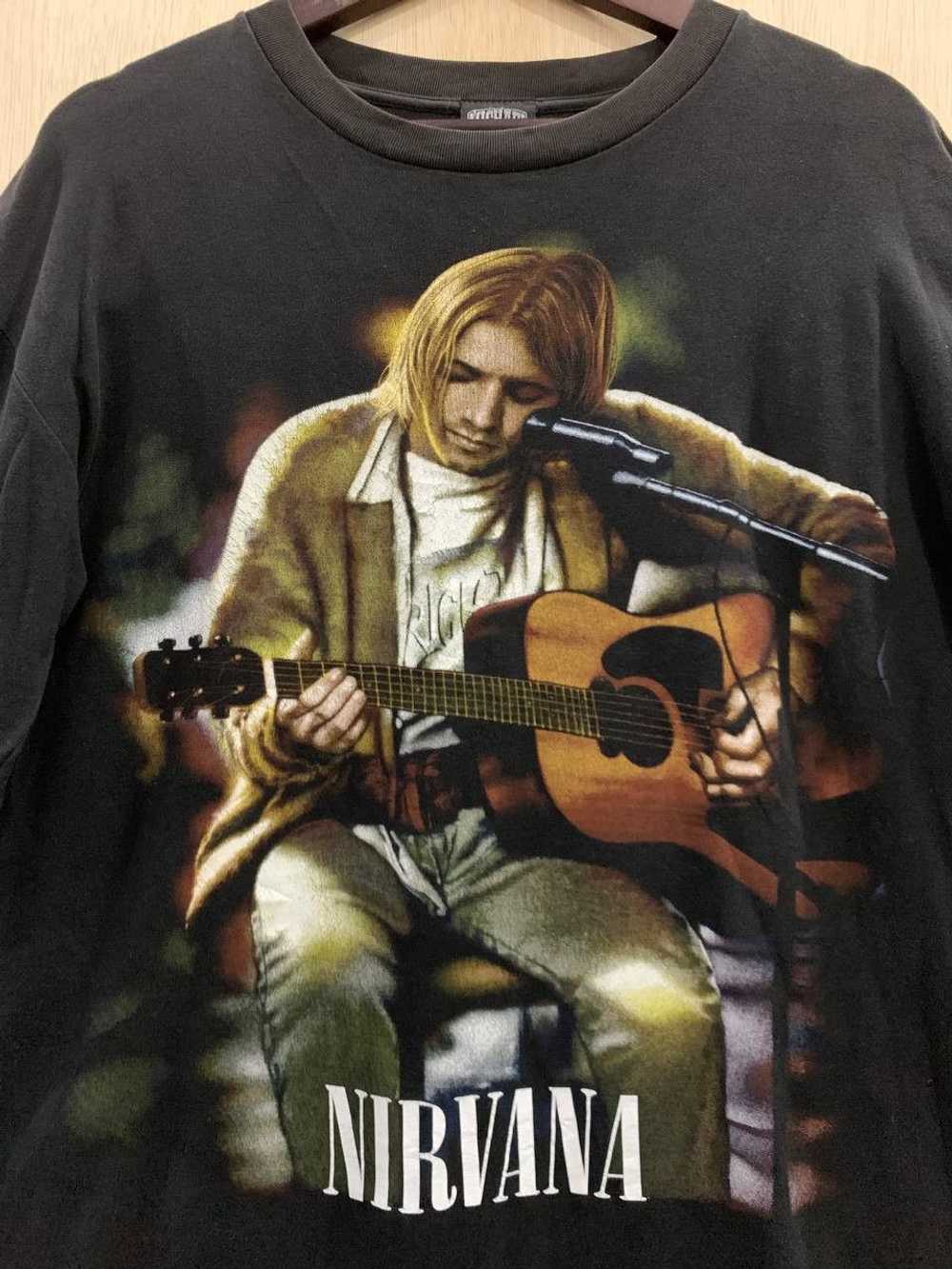 Kurt Cobain × Nirvana × Vintage Vintage Nirvana A… - image 2