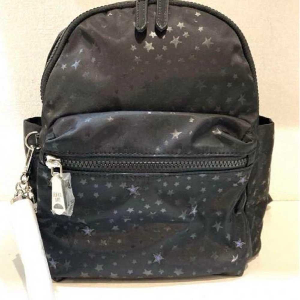 【Nearly unused】ANNA SUI Nylon Star Pattern Mini B… - image 1